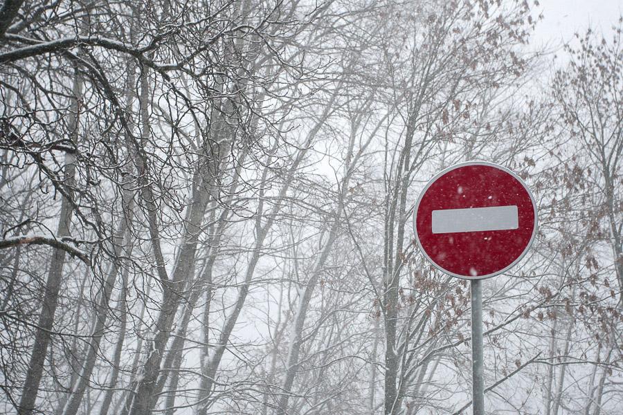 Засыпало: ураган «Ксавьер» принес в Калининград зиму