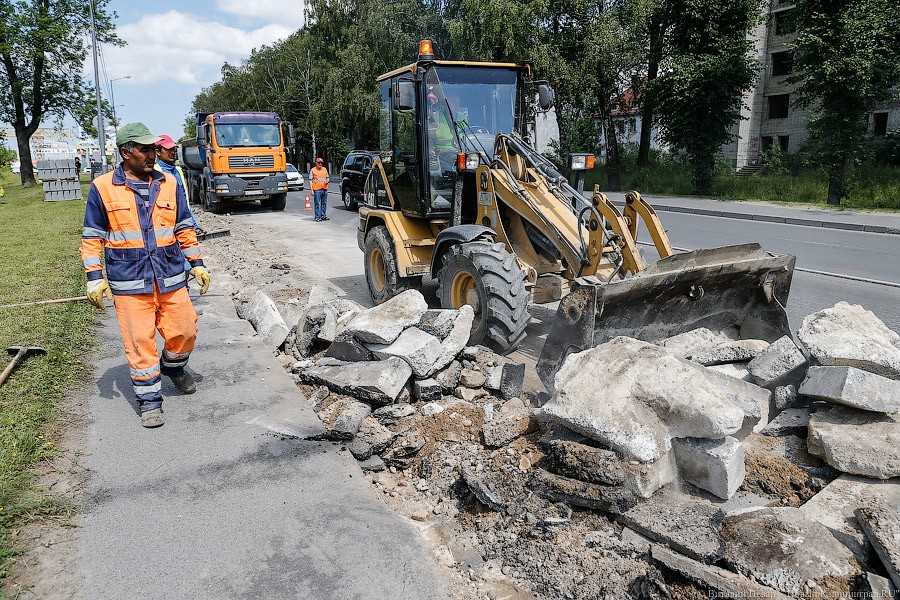 В 2018 году на ремонт дорог в Калининграде предусмотрели почти 1,5 млрд руб.