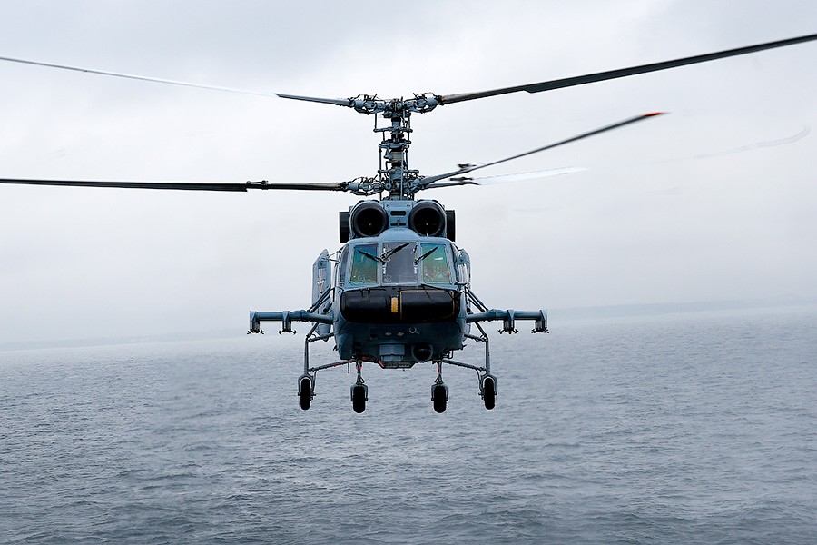 Балтфлот: о причинах падения вертолета можно будет судить, когда его поднимут