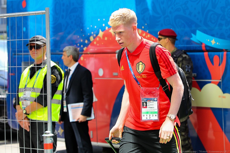 Компани, де Брёйне, Феллайни и тот самый Анри: сборная Бельгии в городе (фото)