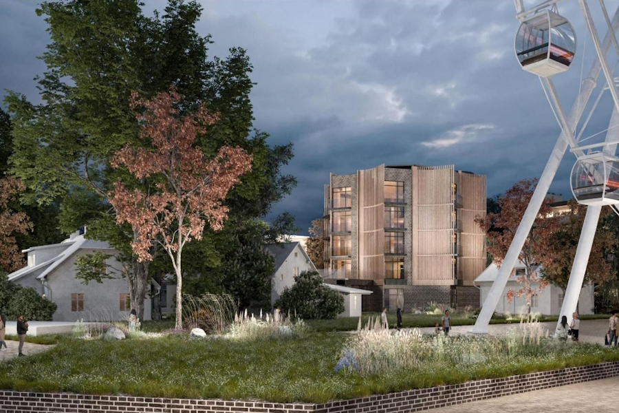 «Ни шатко ни валко»: градосовет одобрил проект апарт-отеля у «Розы ветров» в Зеленоградске