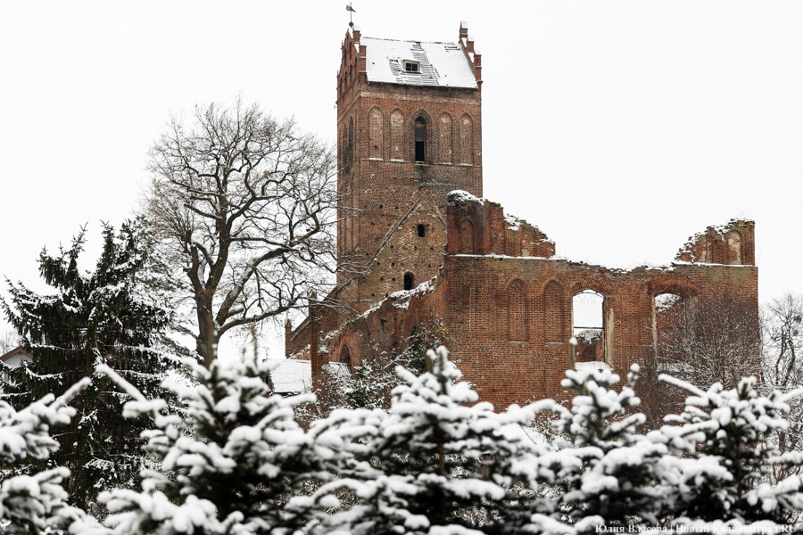 Железнодорожный. Кирха Гердауэна. Фото: Юлия Власова / «Новый Калининград»