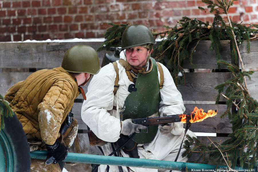 Ключ от железных ворот Кёнигсберга: как прошла реконструкция штурма Лабиау (фото)