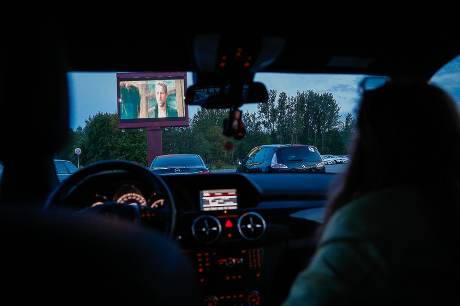В «Храброво» открылся автомобильный кинотеатр (фото)