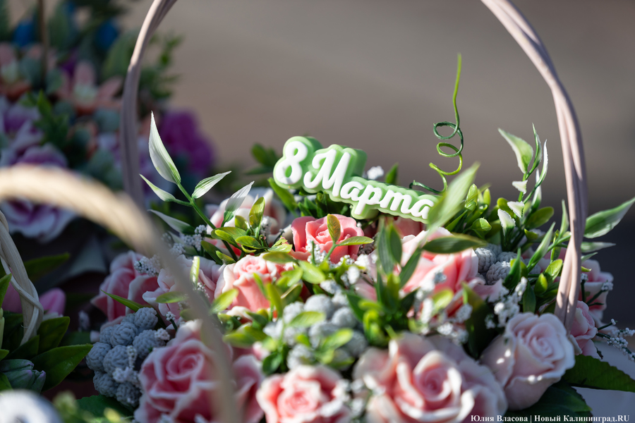 Кругом мимозы и тюльпаны: как выглядят улицы Калининграда 8 марта (фото)