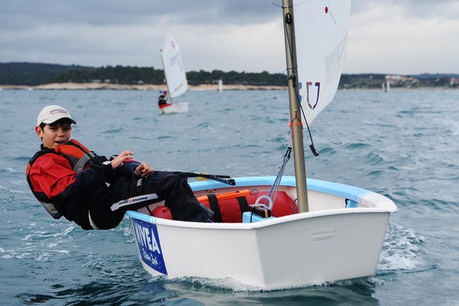 Юный калининградец успешно выступил на регате Словении (+фото)