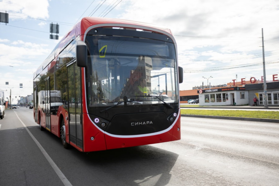 Калининградцам предлагают оценить новый челябинский троллейбус (фото)