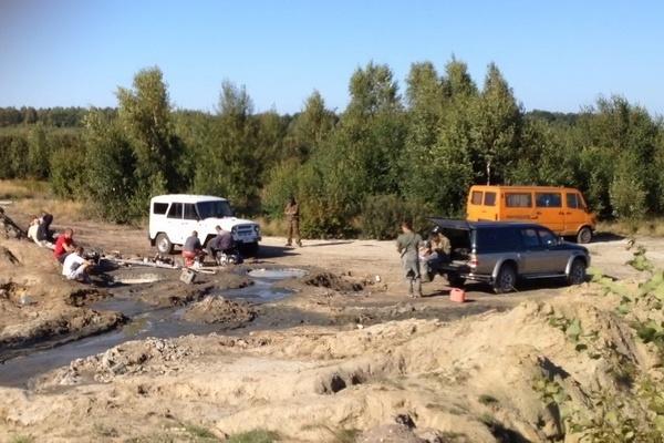 Полиция задержала 25 «черных копателей» янтаря под Зеленоградском (фото)