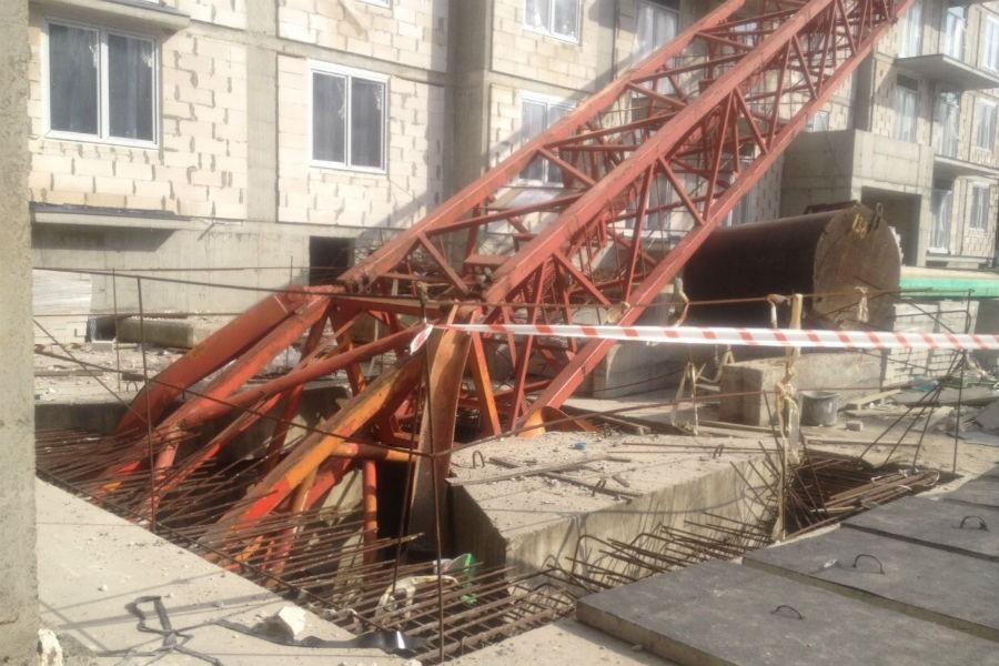 Минконтроля решило проверить стройку, где упал башенный кран