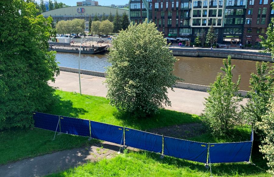 Прокуратура в суде требует от горвластей прекратить сброс стоков в Преголю у СК «Юность»