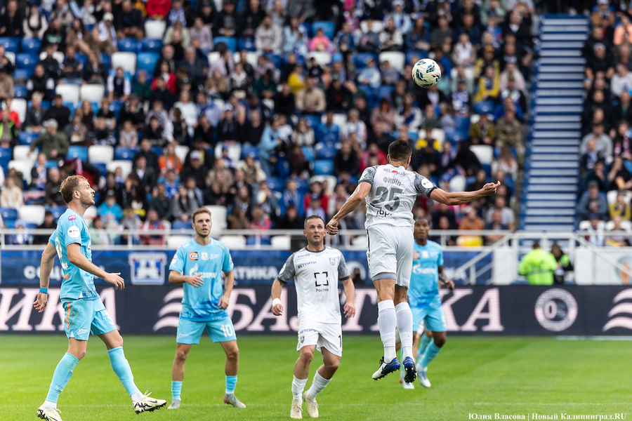 Ничья и второе место в РПЛ: как «Балтика» и «Зенит» сыграли в Калининграде (фото)