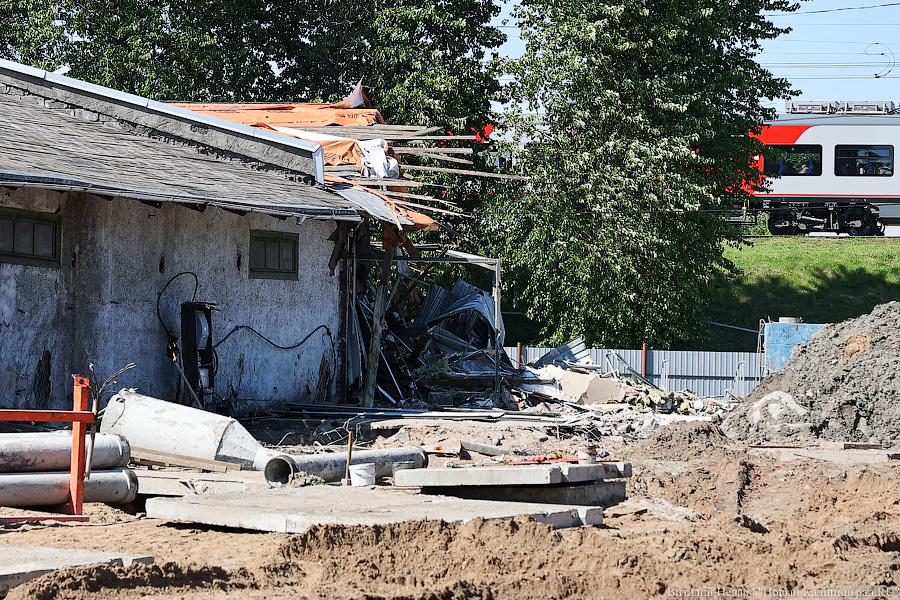 В Калининграде сносят здания ради строительства дублера двухъярусного моста (фото)