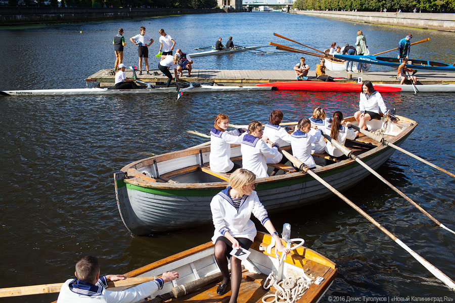 Суши весла!: в Калининграде состоялась международная «Прегельская регата»