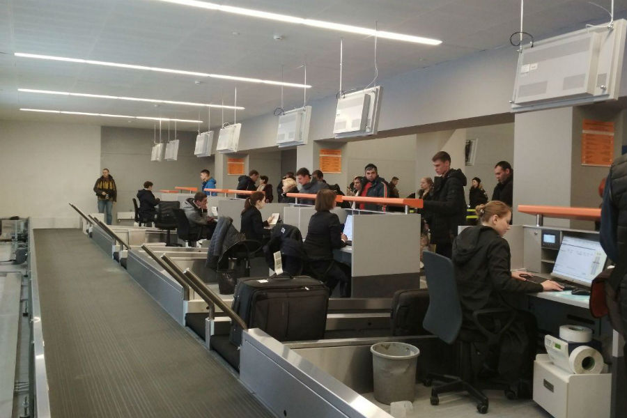 В «Храброво» открылась новая зона регистрации пассажиров
