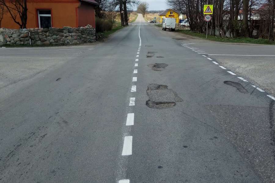 Начинается ремонт 13 км полесской трассы, работы рассчитаны на три года