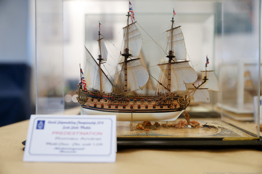 «Колумбик» в бутылке: в Калининград приехали сильнейшие судомоделисты мира