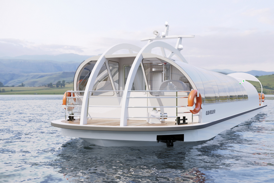 На «Ушаковских верфях» заложили речной трамвай на 54 пассажира