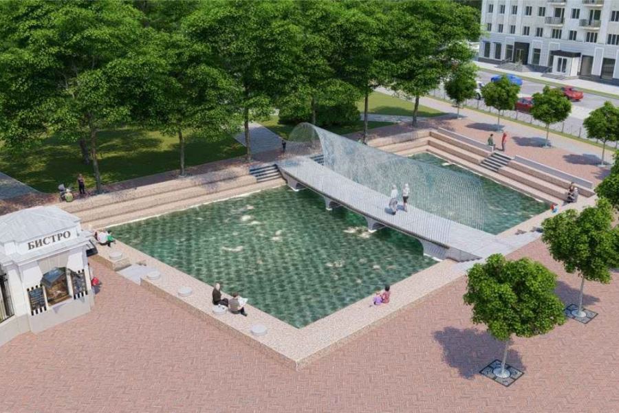 «Не всё ужасно»: как хотят изменить сквер с фонтаном у «Балтики»