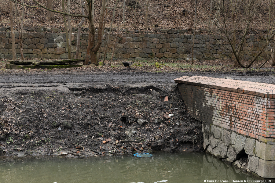 Непролазная грязь: как выглядит берег Литовского ручья в ожидании реновации (фото)
