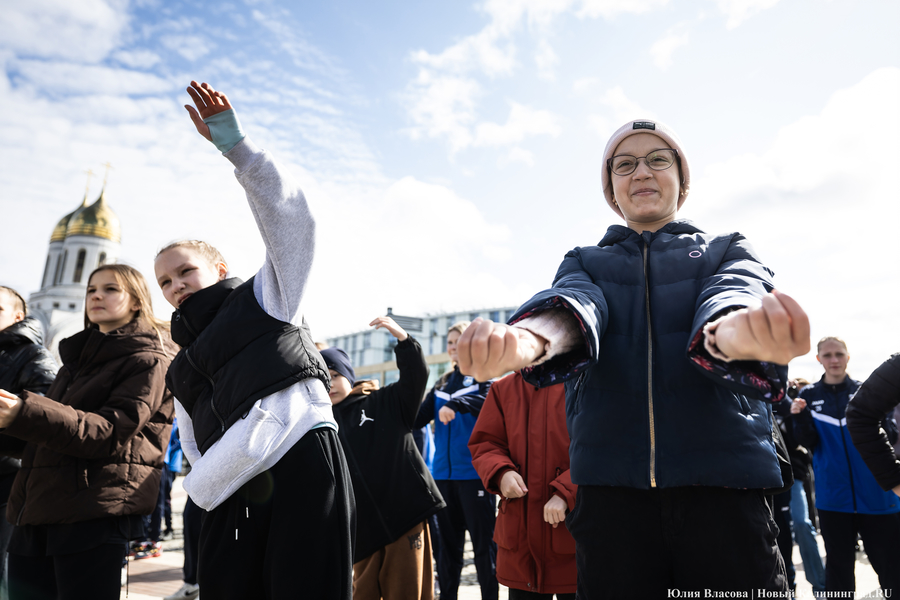 От зарядки до анализов: как в Калининграде прошёл Всемирный день здоровья