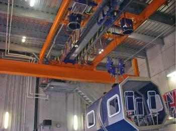 Балткран изготовит специальный кран для тренажера вертолета