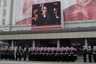 На экране за 1,2 млн ветеранам "обрезали" головы