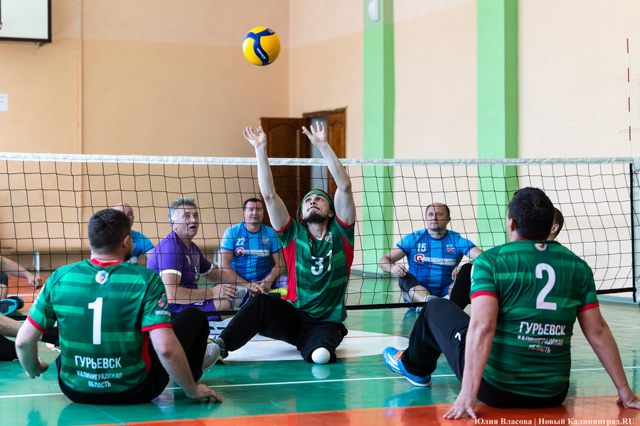 Нет ничего невозможного: в Гурьевске представили сборную области по волейболу сидя (фото)