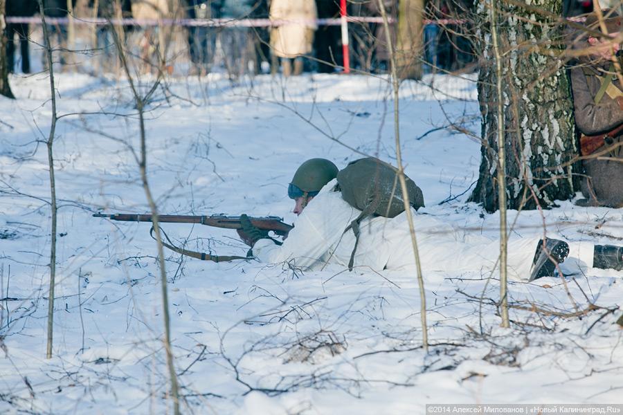 Штурм Инстербурга: в Черняховске прошла военно-историческая реконструкция