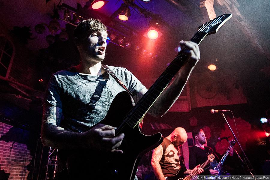 Драгоценный метал: немцы «Caliban» представили свой новый альбом в Калининграде