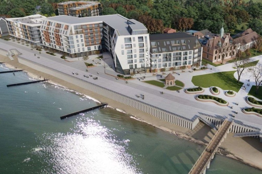 На месте недостроя «Газпрома» в Зеленоградске планируют построить семиэтажный отель (фото)