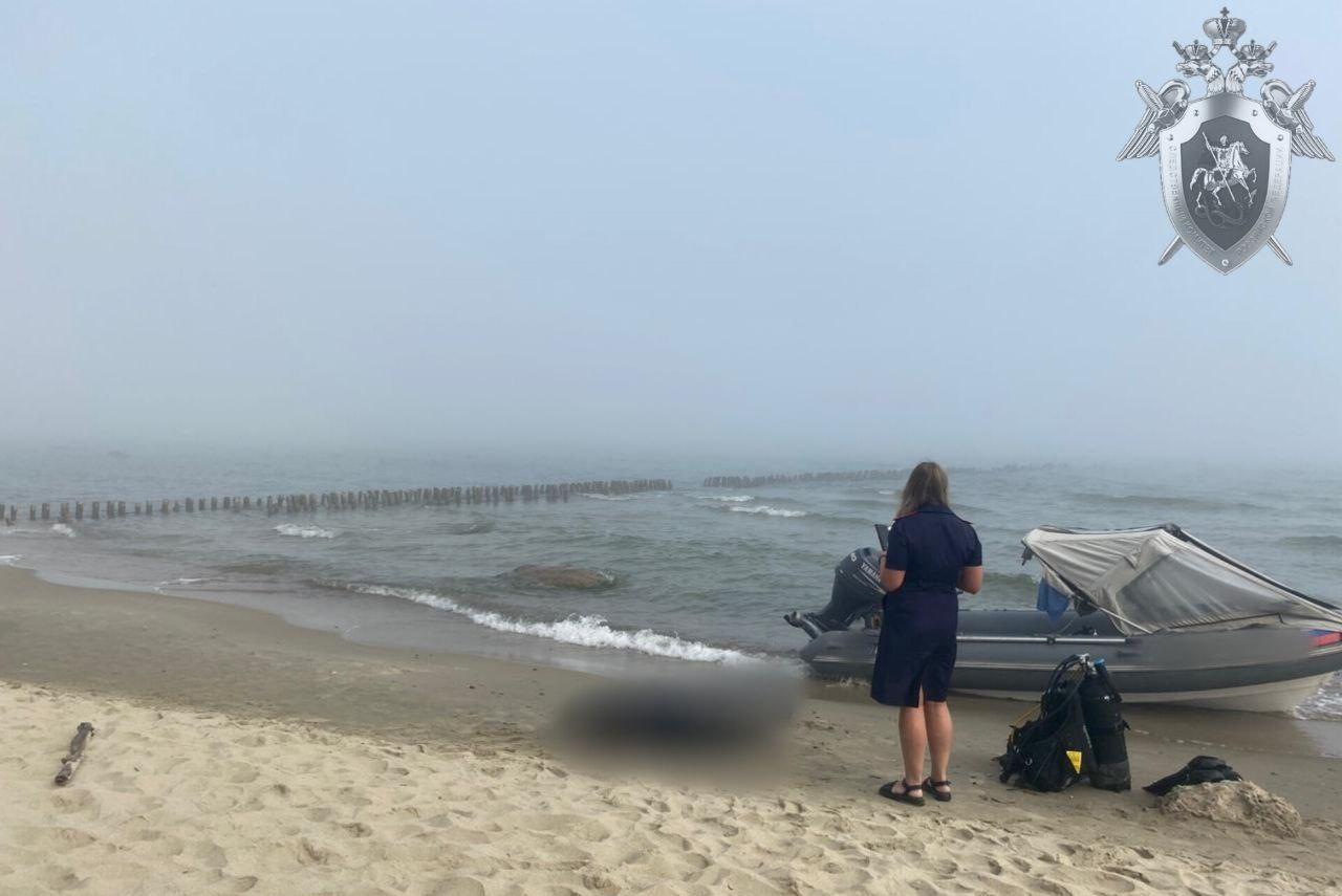Под Светлогорском в море погиб дайвер 