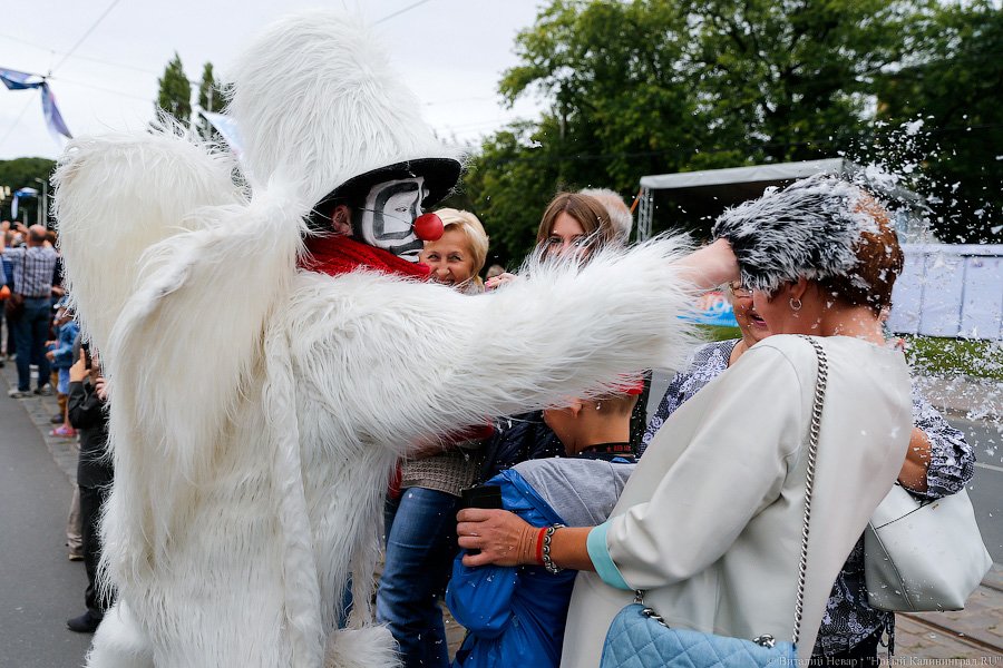 Все при параде: пешеходная зона Калининграда в День города (фото)