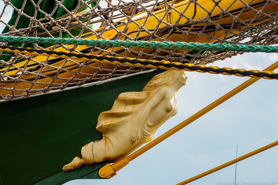 «Александр фон Гумбольдт II»: в Калининграде ошвартовался немецкий барк (фото)