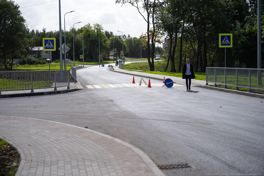 Объехать «горлышко»: в Калининграде пустили движение по ул. Дачной (фото)