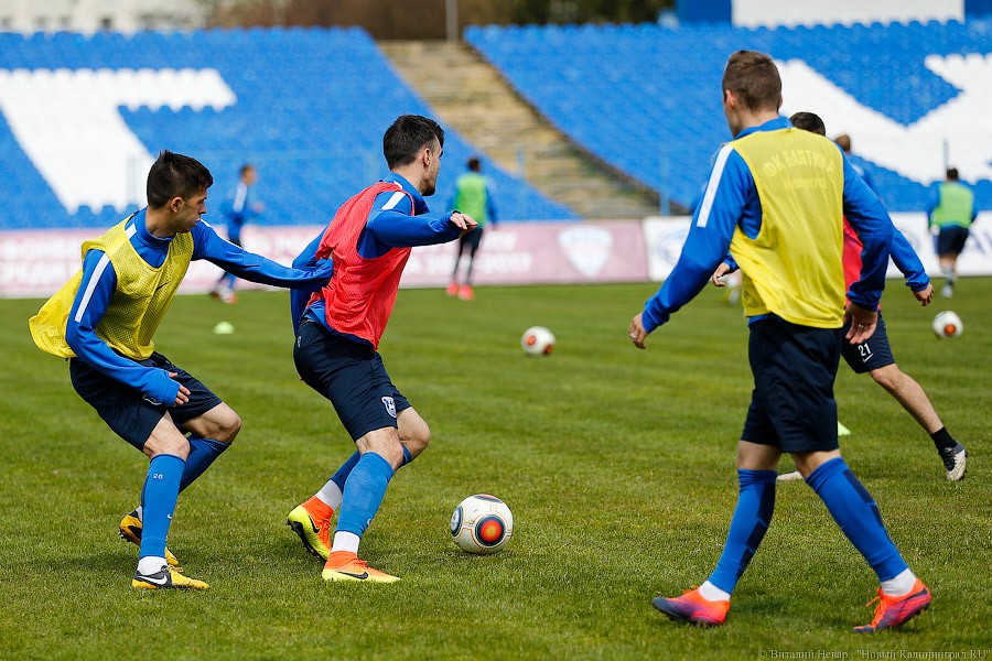 Нужна одна победа: открытая тренировка «Балтики» для СМИ и болельщиков