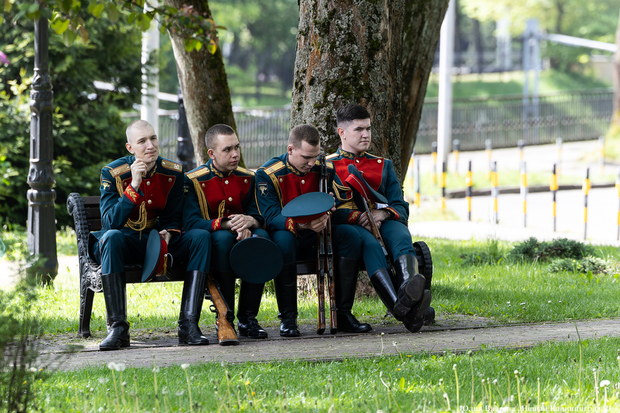 Вино из одуванчиков: изнанка генеральной репетиции парада в Калининграде (фото)