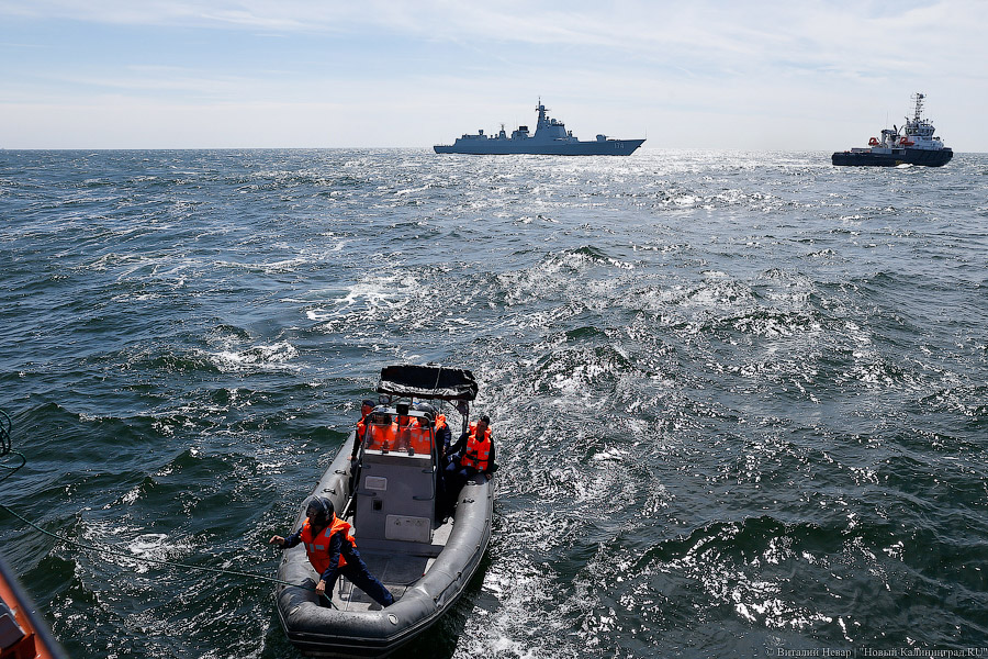 «Великая морская стена»: российские и китайские моряки учатся защищать Балтику