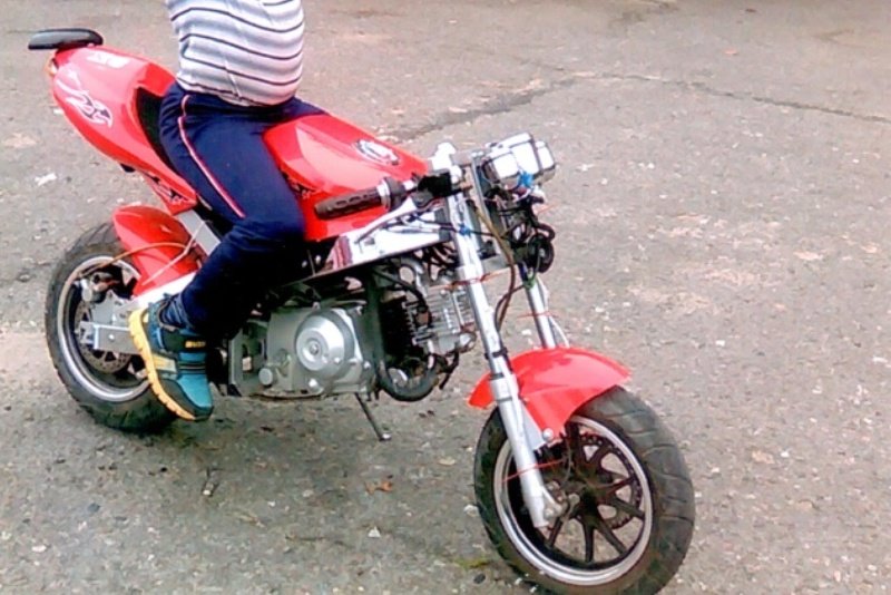 Полиция ищет похитителя детского мотоцикла