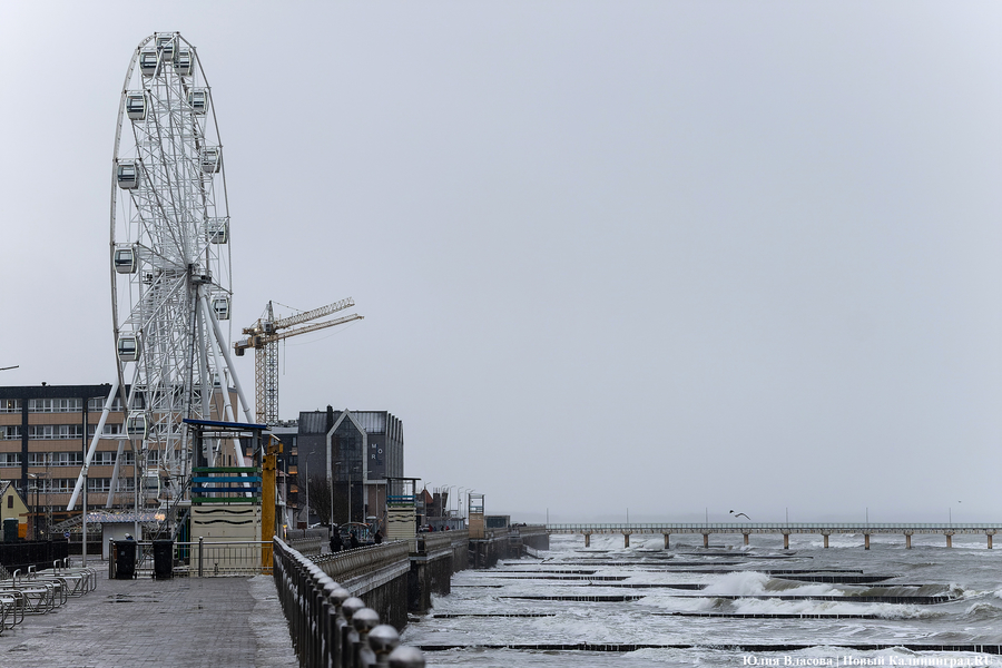 Штормовая вселенная: как циклон «Золтан» накрыл Зеленоградск (фото)