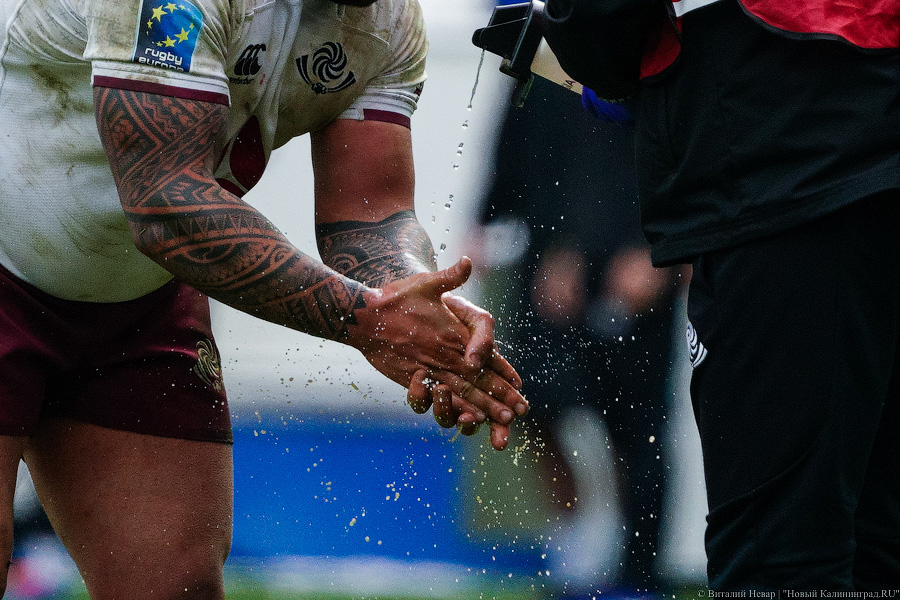 На стадионе «Калининград» снова сыграли в регби. Вот как Россия проиграла Грузии