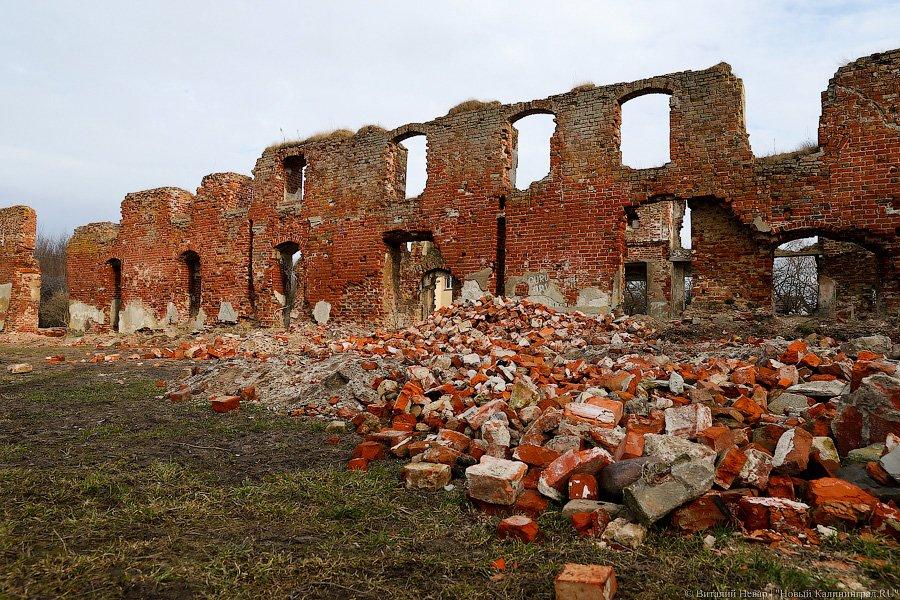 «Судьба замка под вопросом»: из-за кризиса могут рухнуть остатки Бранденбурга