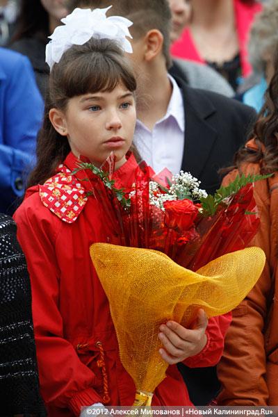«В первый раз в новый класс»: фоторепортаж с открытия новой школы в Советске