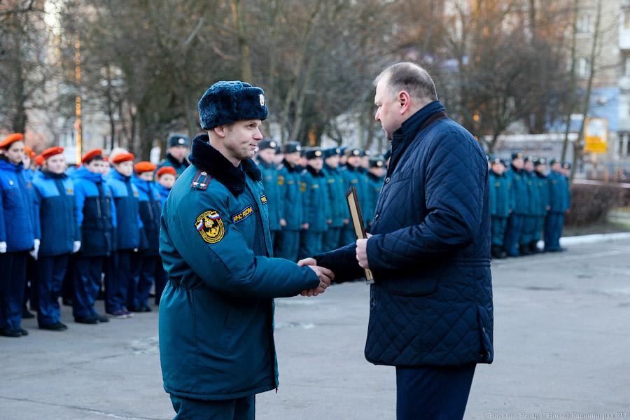 «Рожденные спасать»: глава МЧС России навестил Калининград