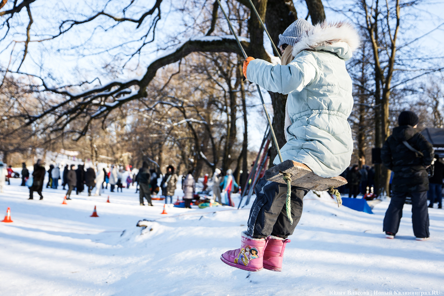 Игры при −20°C: как в Калининграде прошёл День зимних видов спорта
