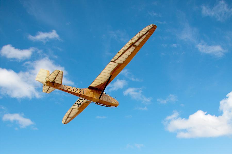 «Небо над косой»: фоторепортаж с показательных полетов планера над Куршской косой