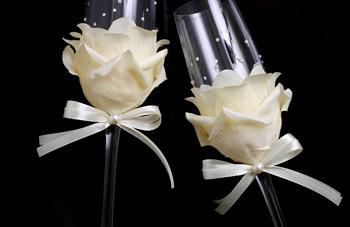 Мастер-класс: свадебные бокалы своими руками