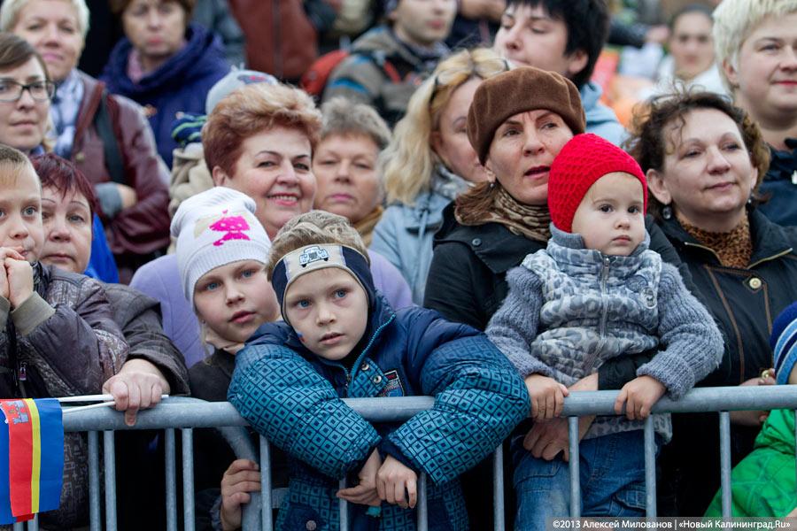 75 оттенков олимпийского: эстафета огня Олимпиады-2014 в Калининграде