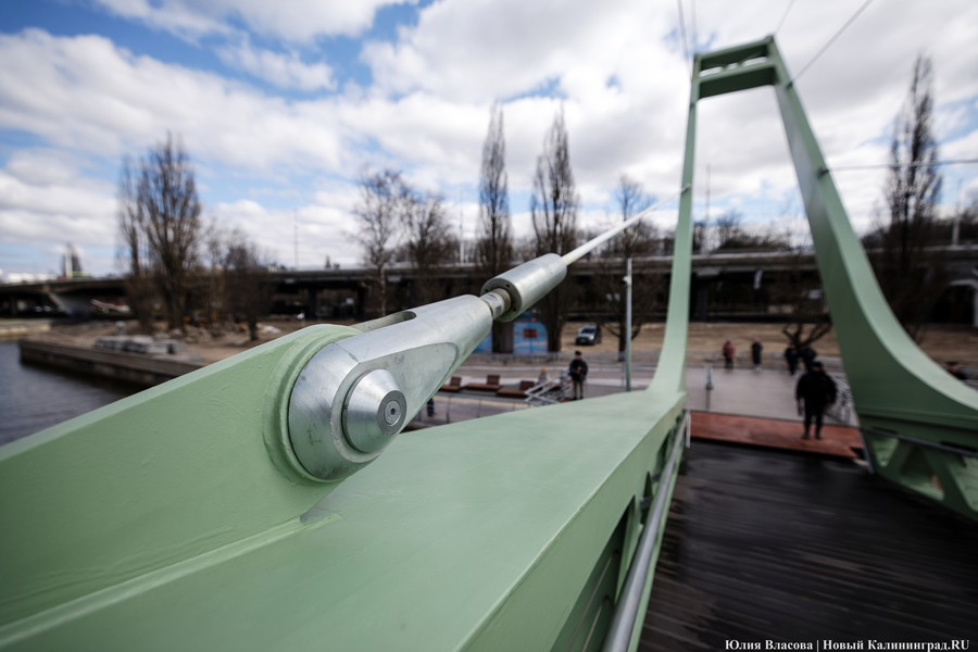 От музея до острова: как в Калининграде открывали Философский мост (фото)