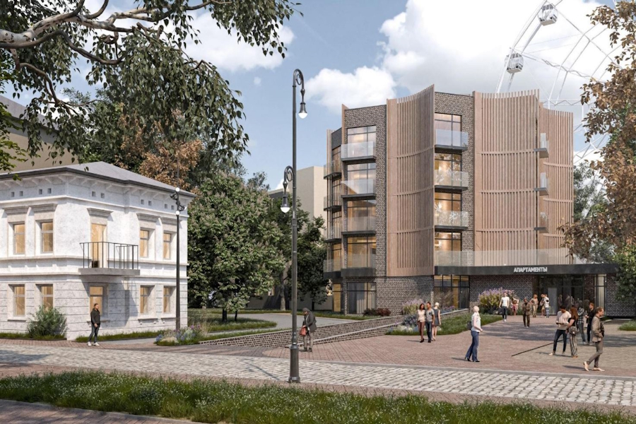 «Ни шатко ни валко»: градосовет одобрил проект апарт-отеля у «Розы ветров» в Зеленоградске