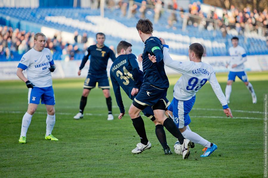 Никакая ничья: «Балтика» сыграла с московским «Торпедо» со счётом 0:0